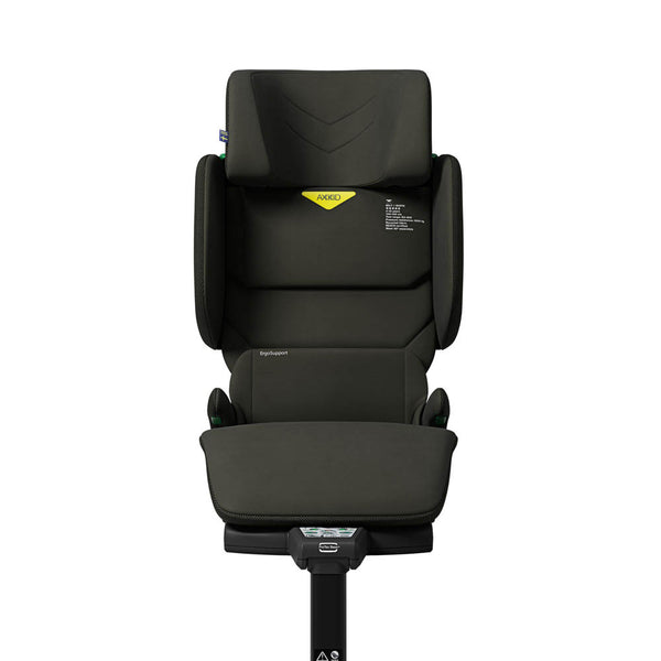 Axkid Up Moss Green Bundle With Footrest - High Back Booster Seat (4–12 Years, 100–150 cm)