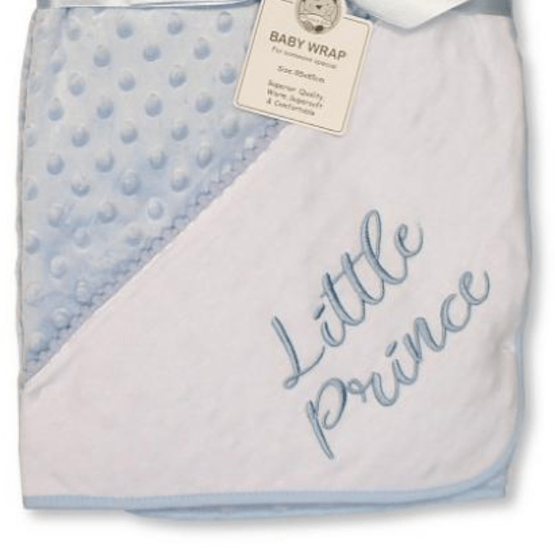 Baby Blue Little Prince Blanket General Nursery Time   