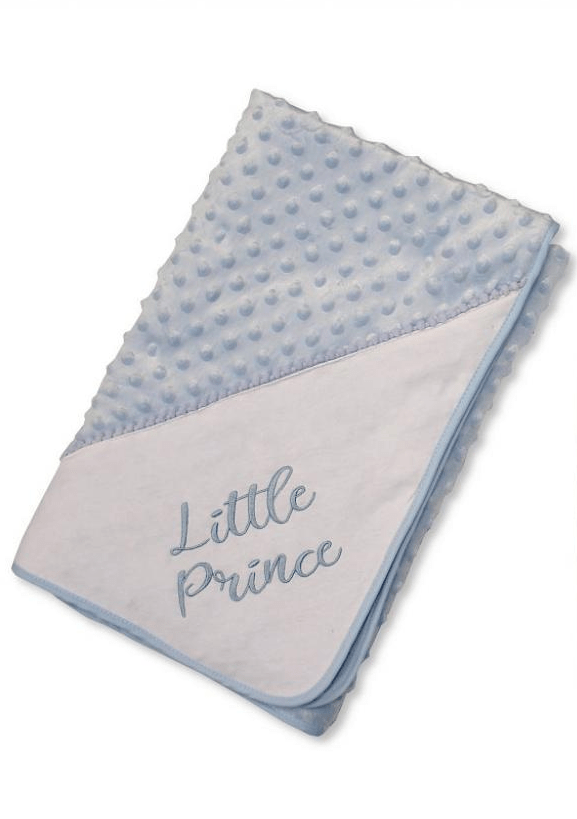 Baby Blue Little Prince Blanket General Nursery Time   