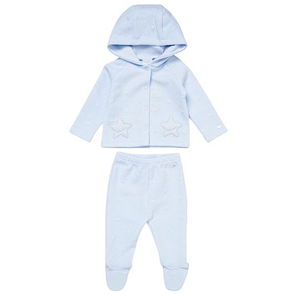 rock a bye baby General Baby Blue Star Tracksuit Set