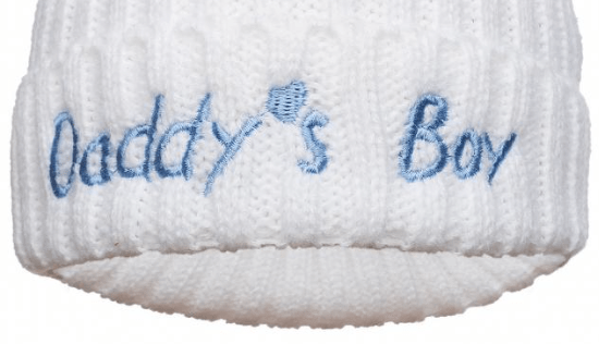 Baby Boy's Daddy's Boy Hat General soft touch   