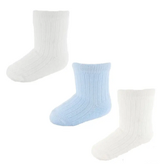 Baby Boys 3 Pack Ankle Socks