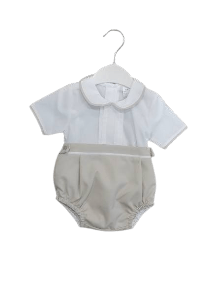 Baby Boys Beige Spanish Set General Baby Boutique   