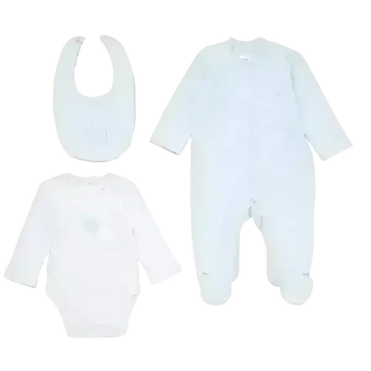 rock a bye baby Baby Boys Star textured Layette Set