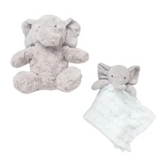 Baby comforter and toy Elephant set