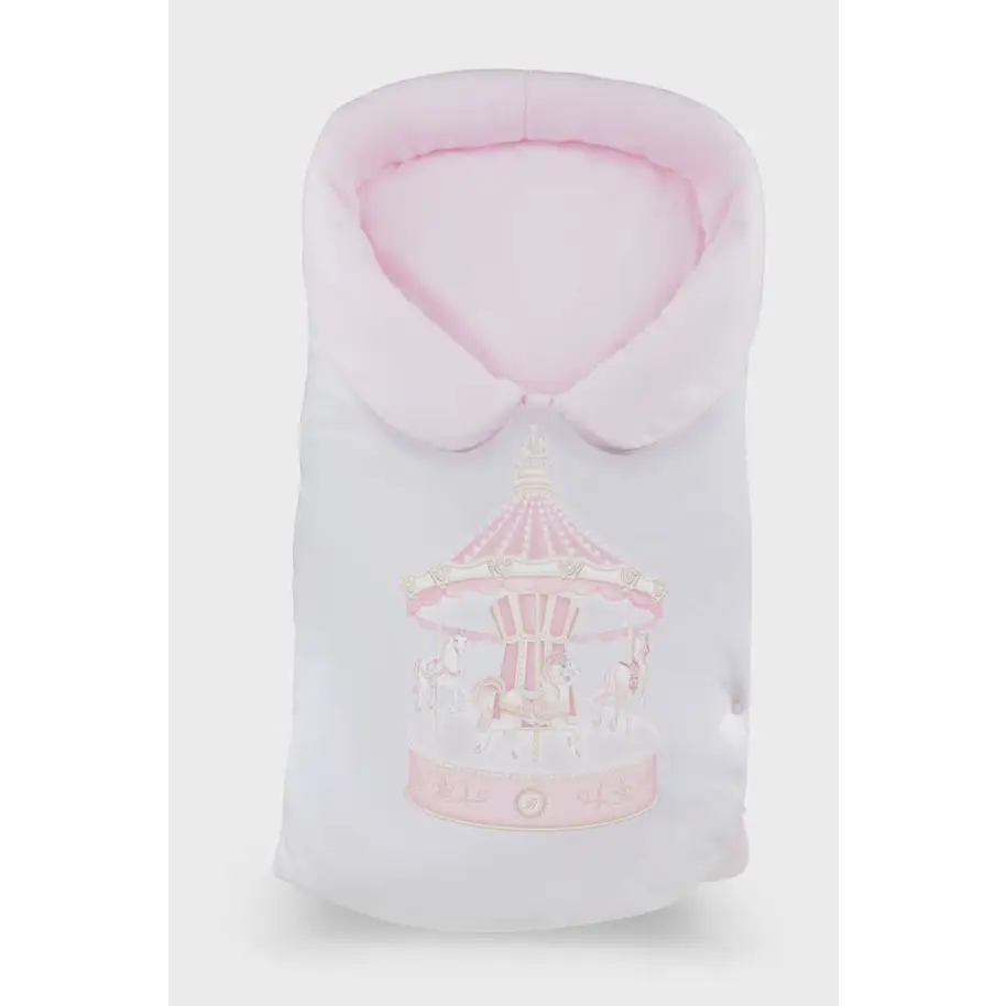 Baby First Baby Nest – Carousel Theme Pink