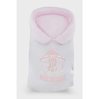 Baby First Baby Nest – Carousel Theme Pink