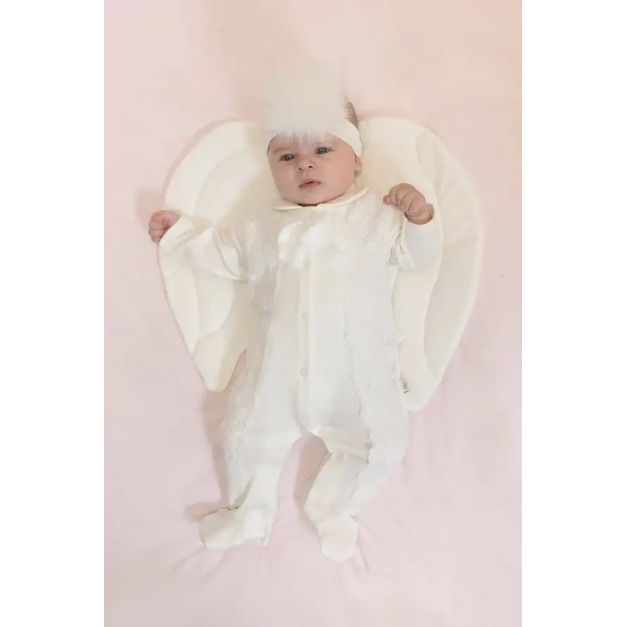 Baby First Oliwia Cream Babygrow