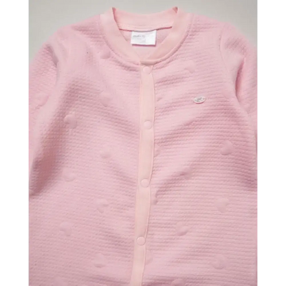 Baby Girls Heart Layette Set rock a bye baby