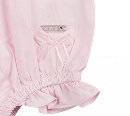 Baby Girls' Lace Frill Short Romper – Mintini General Not specified