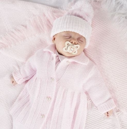 Baby Girls Pearl Button Pleated Coat General dandelion   