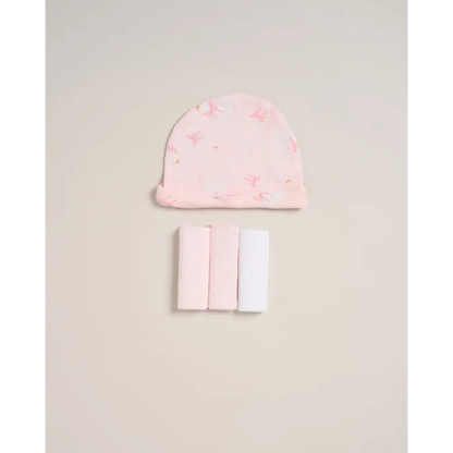 Baby Girls Swan 10 Piece Gift Set