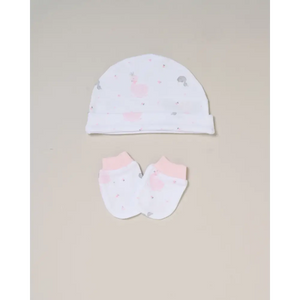 Baby Girls Swan Memory Book 6 Gift Set