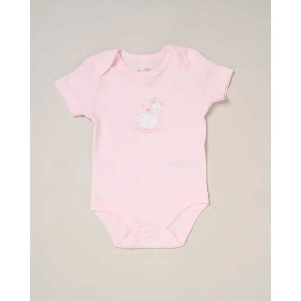 Baby Girls Swan Memory Book 6 Gift Set