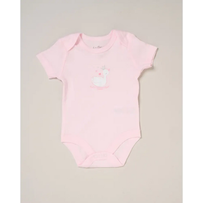 Baby Girls Swan Memory Book 6 Gift Set