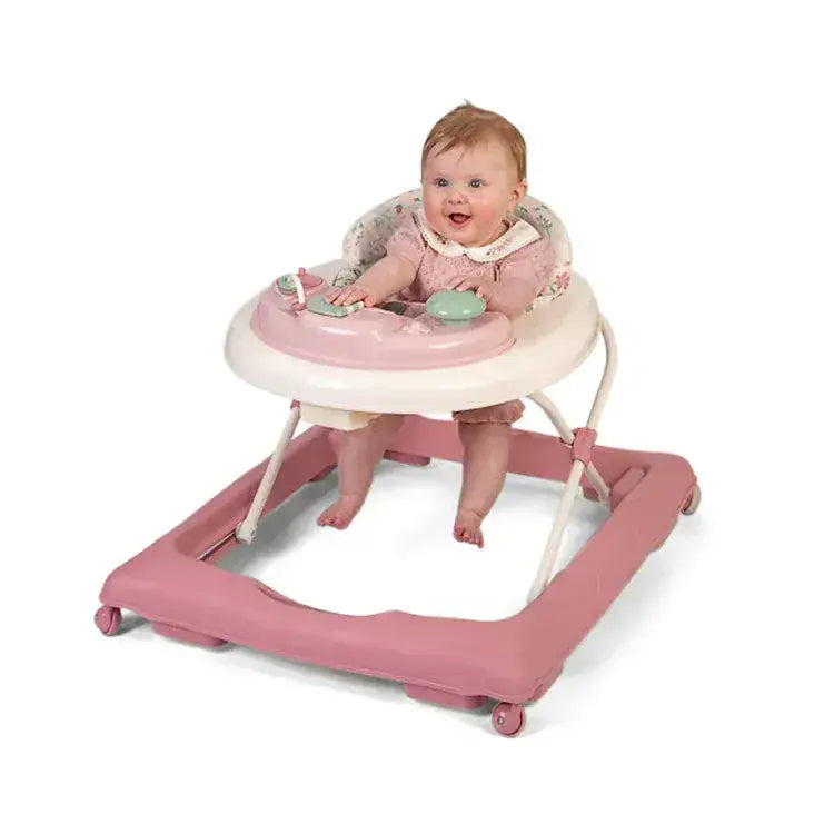 Baby Go Round Jive Electronic Baby Walker - Rose & Ivy Red Kite
