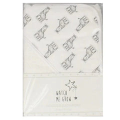 Baby Hooded Towel - Zebra