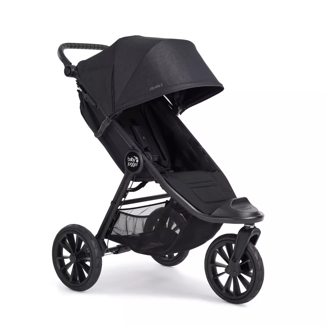 Baby Jogger City Elite2 Black Your Everyday All Terrain Stroller Companion Baby Boutique UK