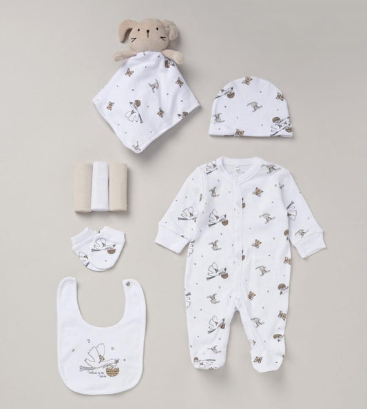Baby Layette Set 8 Piece Welcome Set General Rock a Bye Baby   