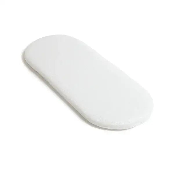 Baby Moses Basket in White Waffle By Claire De Lune Clair De Lune