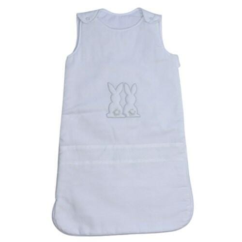 Baby Oliver White Bunny Sleeping Bag  Baby Oliver   