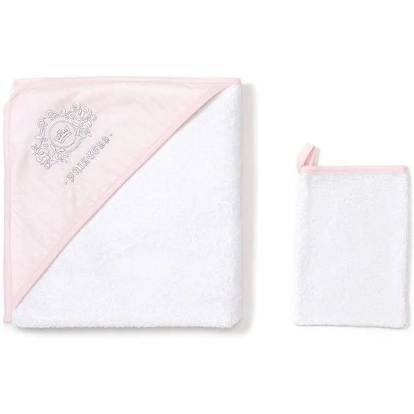 Baby Princess Hooded Towel Wash Set Mee-go