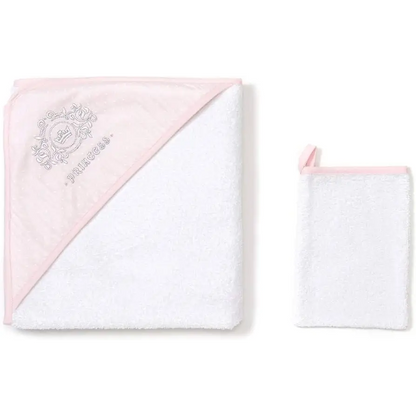 Baby Princess Hooded Towel Wash Set Mee-go
