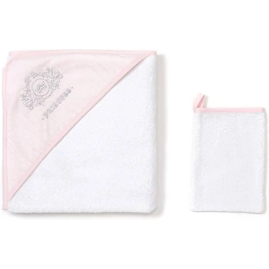 Baby Princess Hooded Towel Wash Set Mee-go
