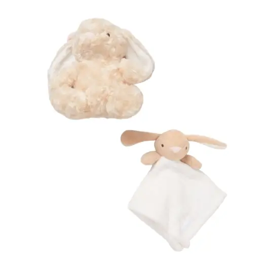 Baby Rabbit comforter and toy rabbit set Snuggle Tots