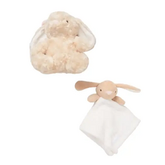 Baby Rabbit comforter and toy rabbit set