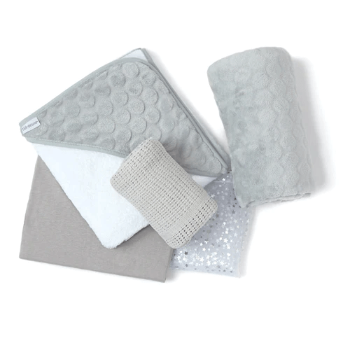 Baby Shower Gift Set - Grey  Clair De Lune   