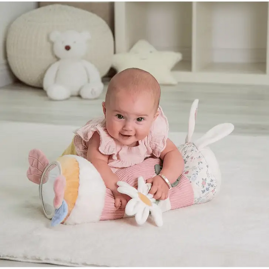 Baby Tummy Time Roller - Rose & Ivy Red Kite