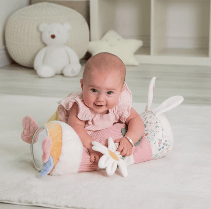Baby Tummy Time Roller - Rose & Ivy Red Kite