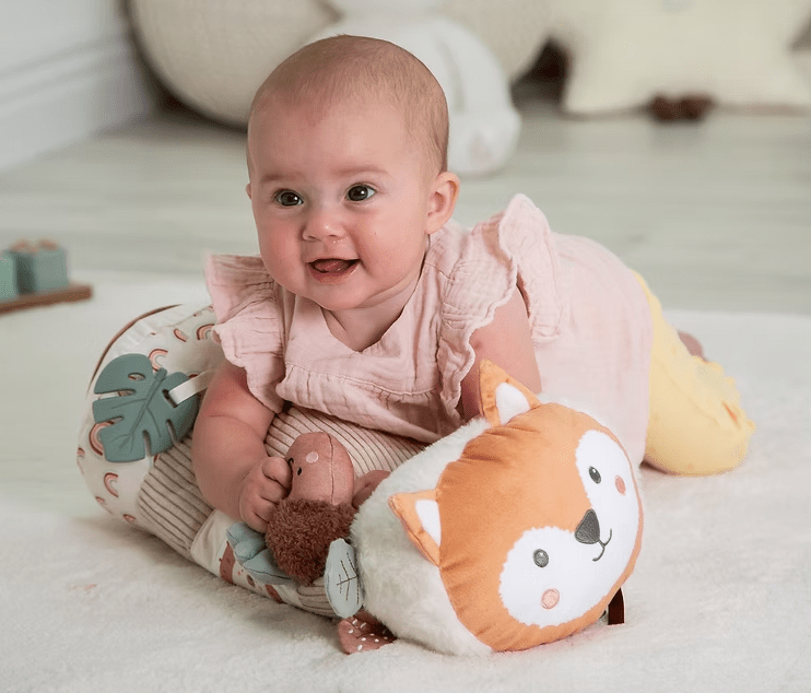 Baby Tummy Time Roller - Woodland Walks Red Kite
