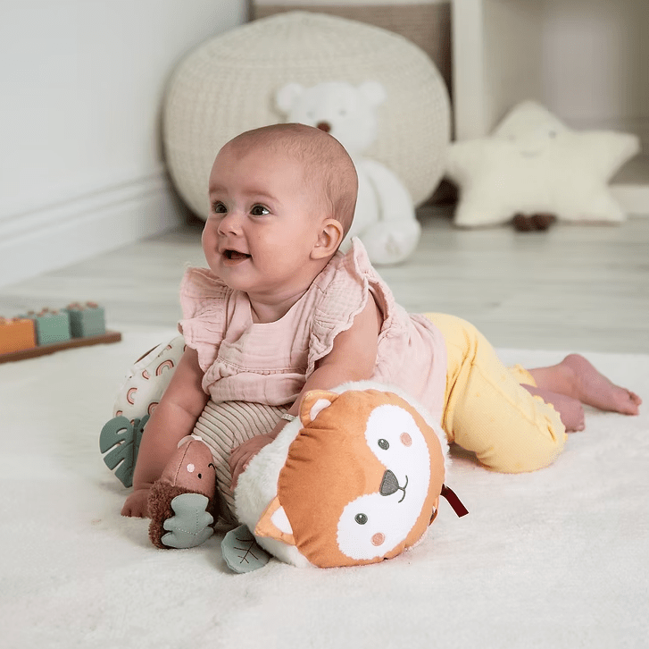 Baby Tummy Time Roller - Woodland Walks Red Kite