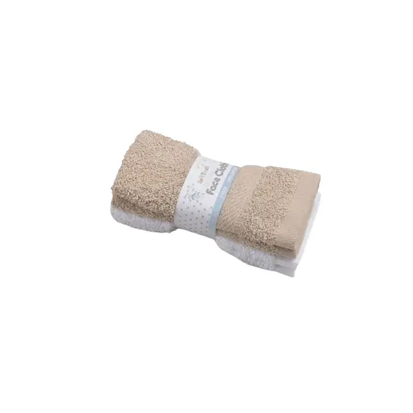 Baby Wash Cloth  Soft Touch Coffee  