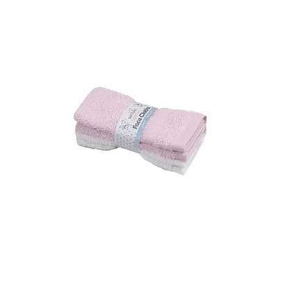 Baby Wash Cloth  Soft Touch Pink  