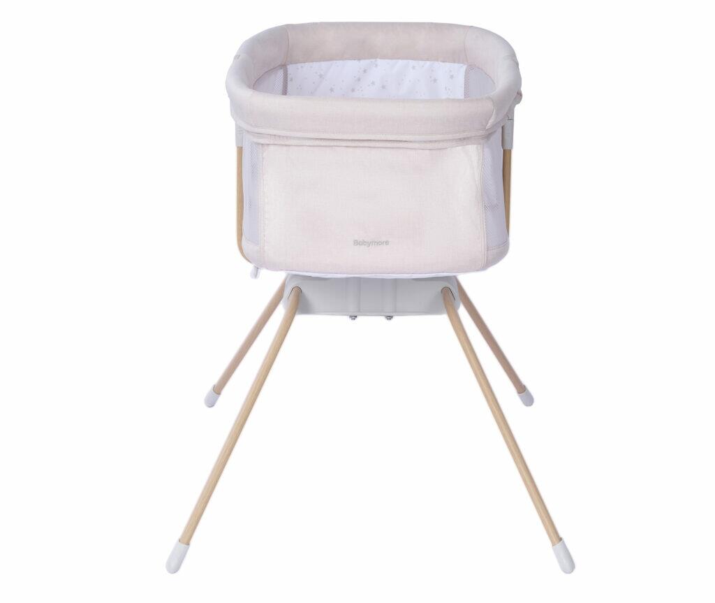 BabyMore Air Motion Gliding Crib - Cream  Babymore   