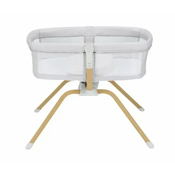 BabyMore Air Motion Gliding Crib - Light Grey Babymore