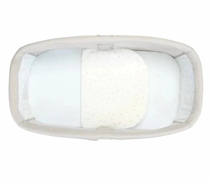 BabyMore Air Motion Gliding Crib - Light Grey Babymore