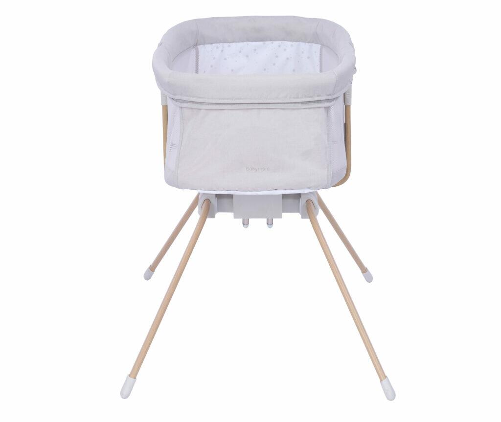 BabyMore Air Motion Gliding Crib - Light Grey  Babymore   