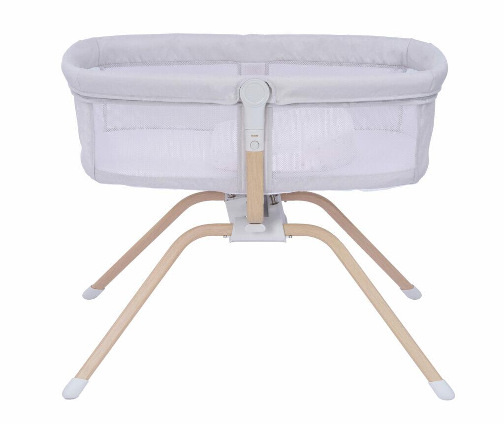 BabyMore Air Motion Gliding Crib - Light Grey  Babymore   