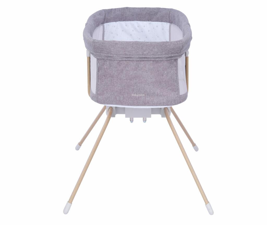 BabyMore Air Motion Gliding Crib - Slate Grey  Babymore   