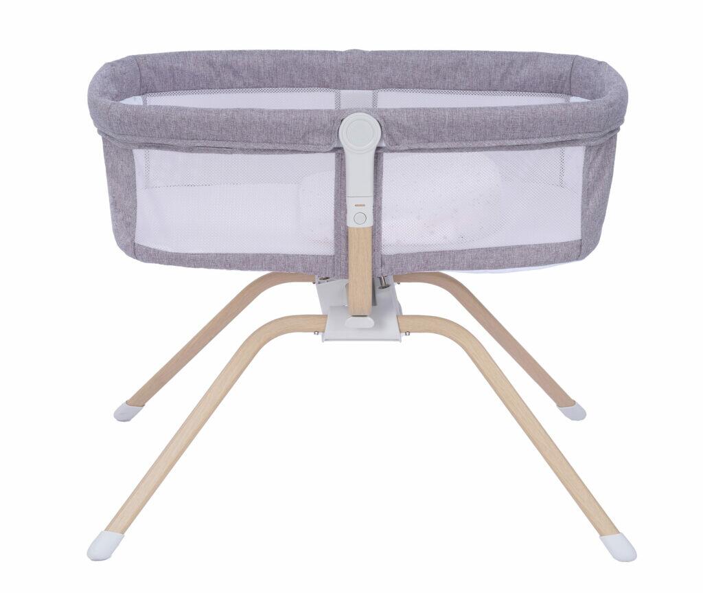 BabyMore Air Motion Gliding Crib - Slate Grey  Babymore   