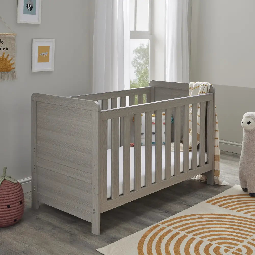 Babymore Caro 2 Piece Nursery Room Set - Grey Wash  Babymore   
