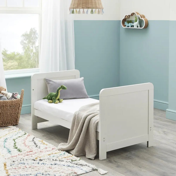 Babymore Caro 3 Piece Nursery Room Set - White Wash Babymore