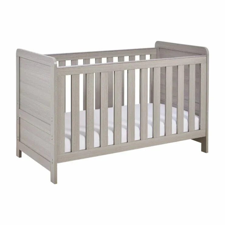 Babymore Caro Cot Bed - Grey Wash Babymore