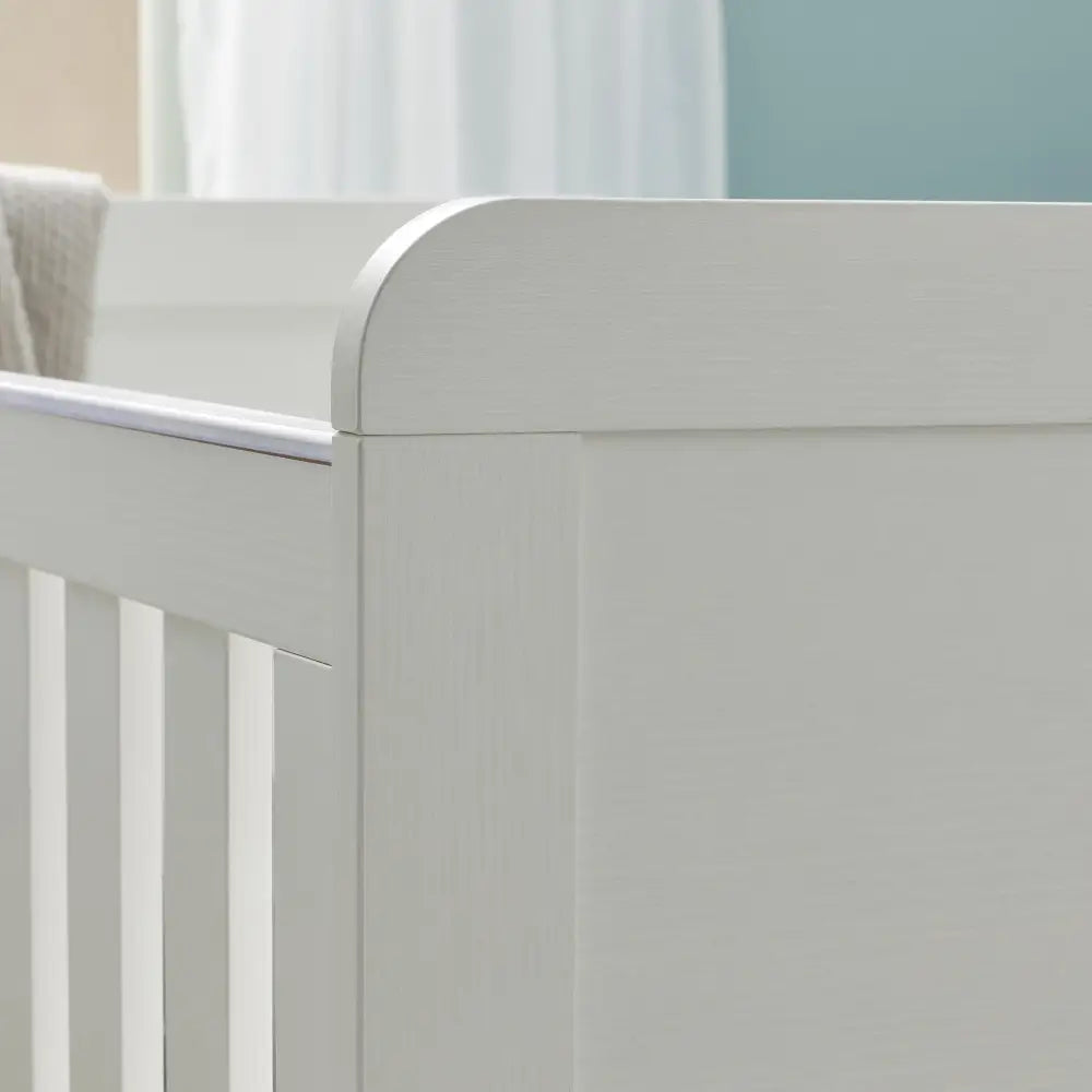 Babymore Caro Cot Bed - White Wash  Babymore   