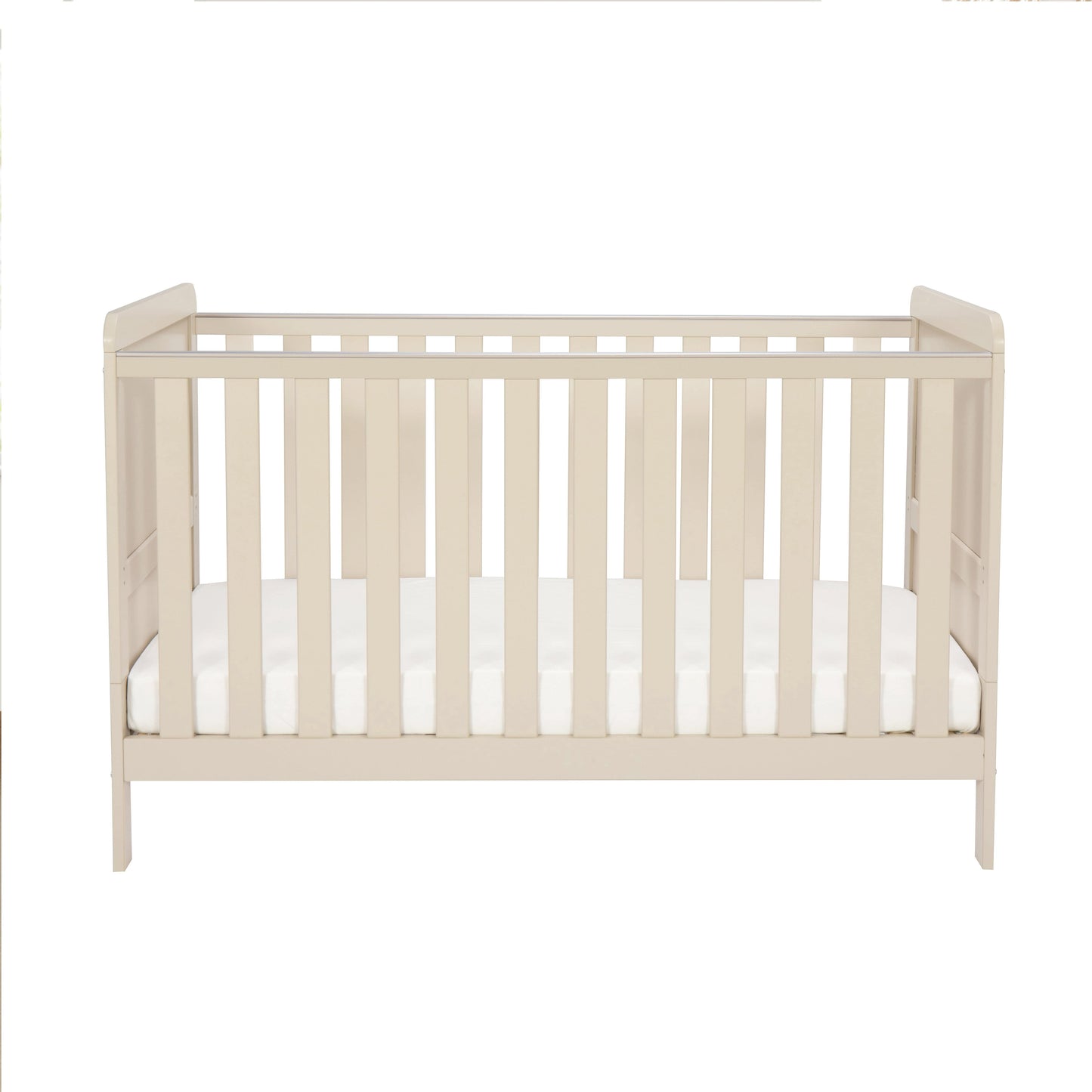 Babymore Caro Urban Cot Bed - Cashmere General BabyMore