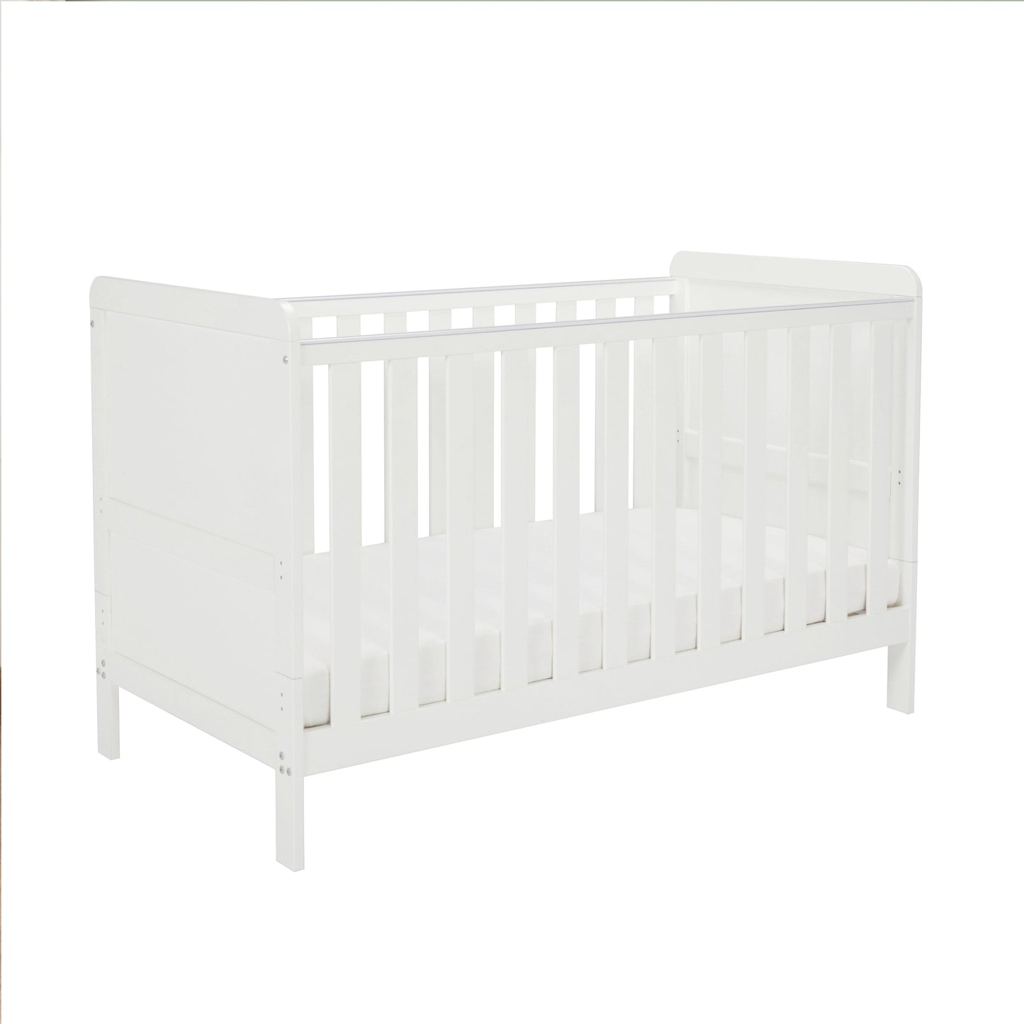 Babymore Caro Urban Cot Bed - White General BabyMore